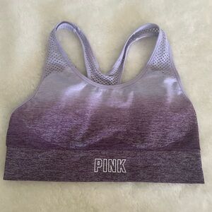 Pink VS Seamless Lightly Line Sport Bra